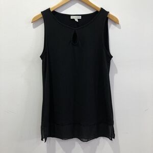 Dana Buchman Black Sleeveless Tank Top Size XS